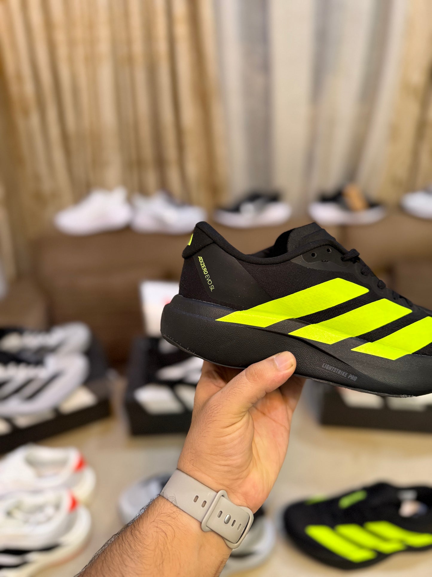 Adidas Adizero Evo SL- Light strike Pro (Running machine)