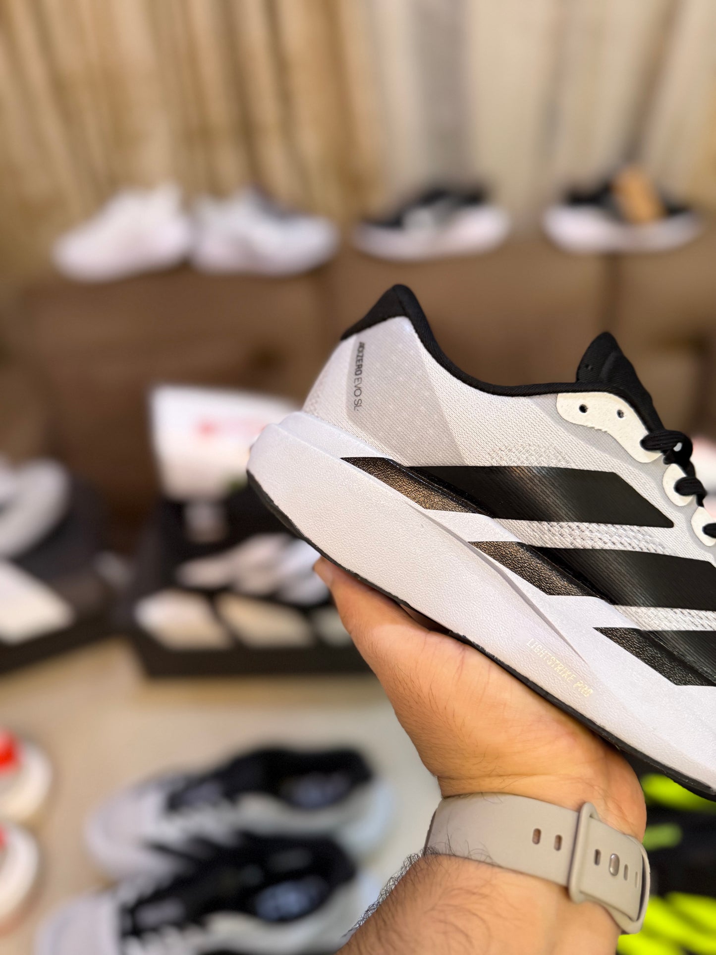 Adidas Adizero Evo SL- Light strike Pro (Running machine)