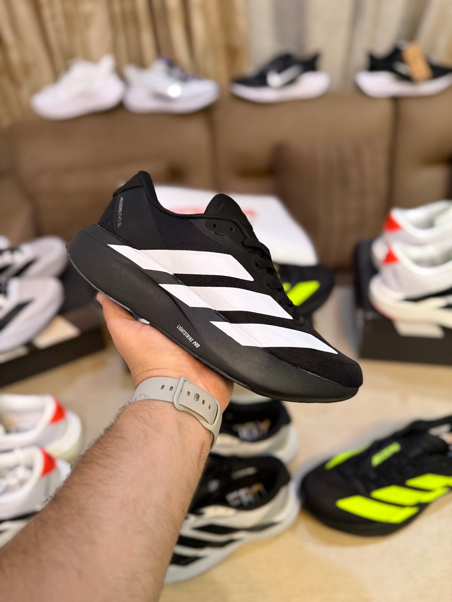 Adidas Adizero Evo SL- Light strike Pro (Running machine)