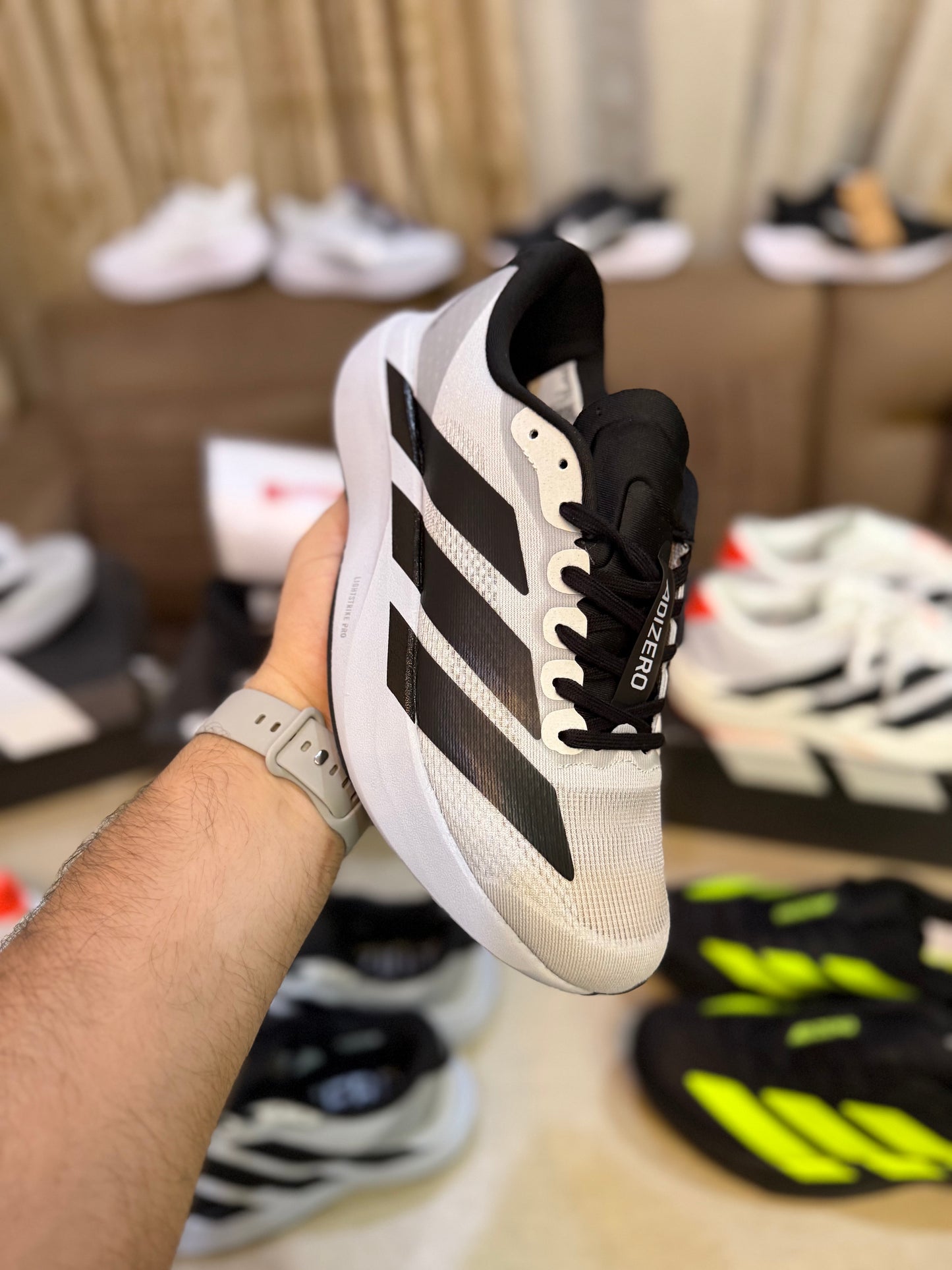 Adidas Adizero Evo SL- Light strike Pro (Running machine)
