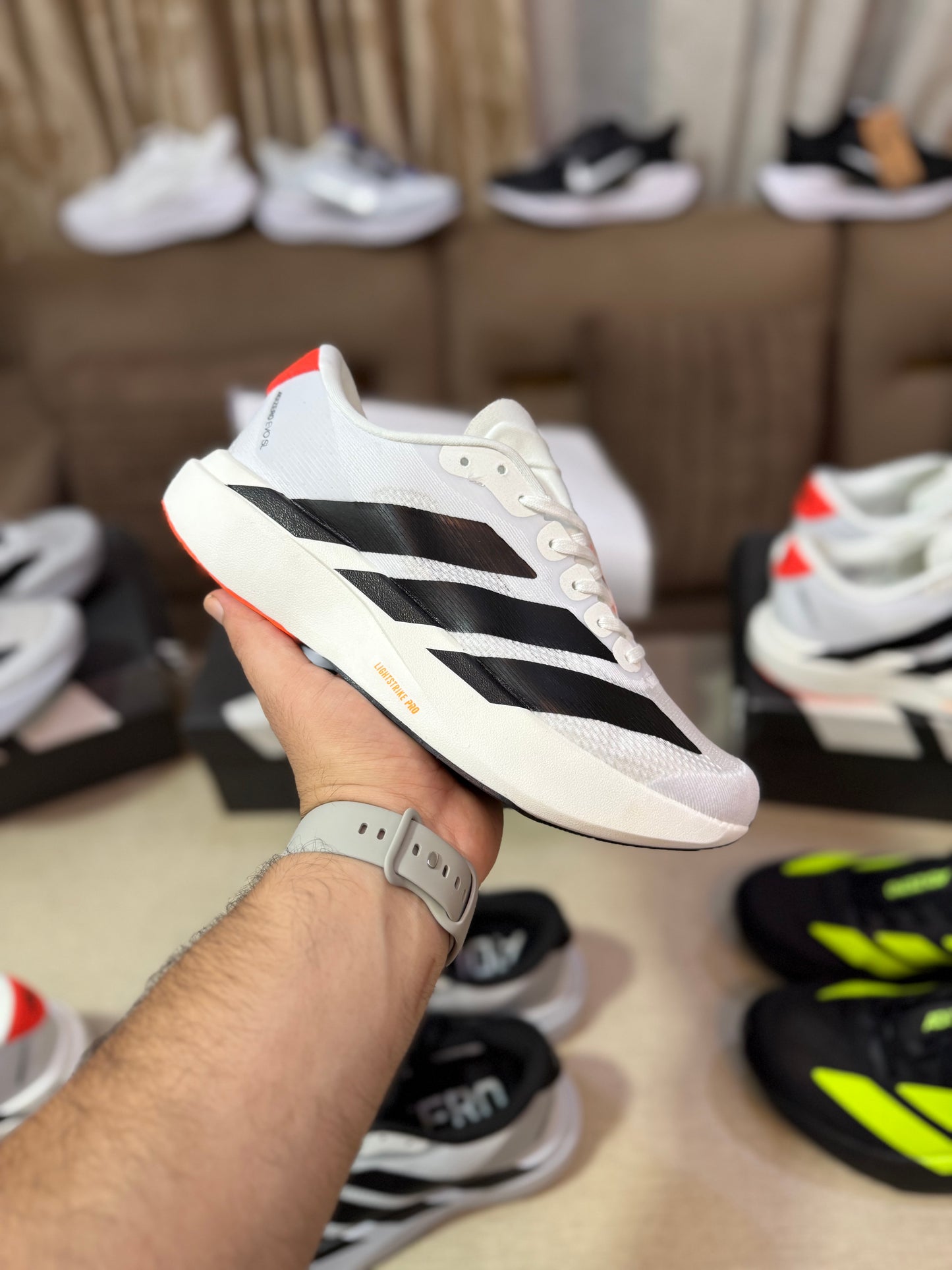 Adidas Adizero Evo SL- Light strike Pro (Running machine)