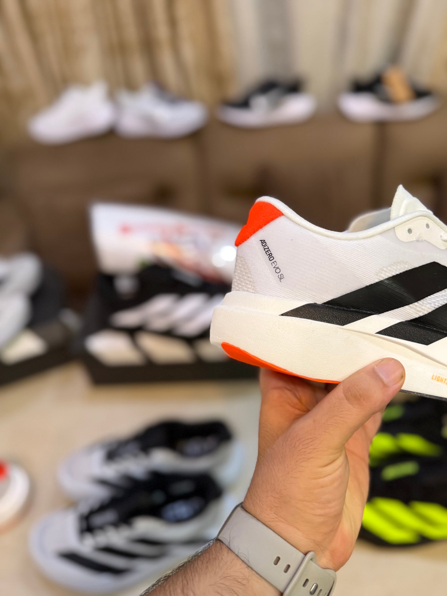 Adidas Adizero Evo SL- Light strike Pro (Running machine)