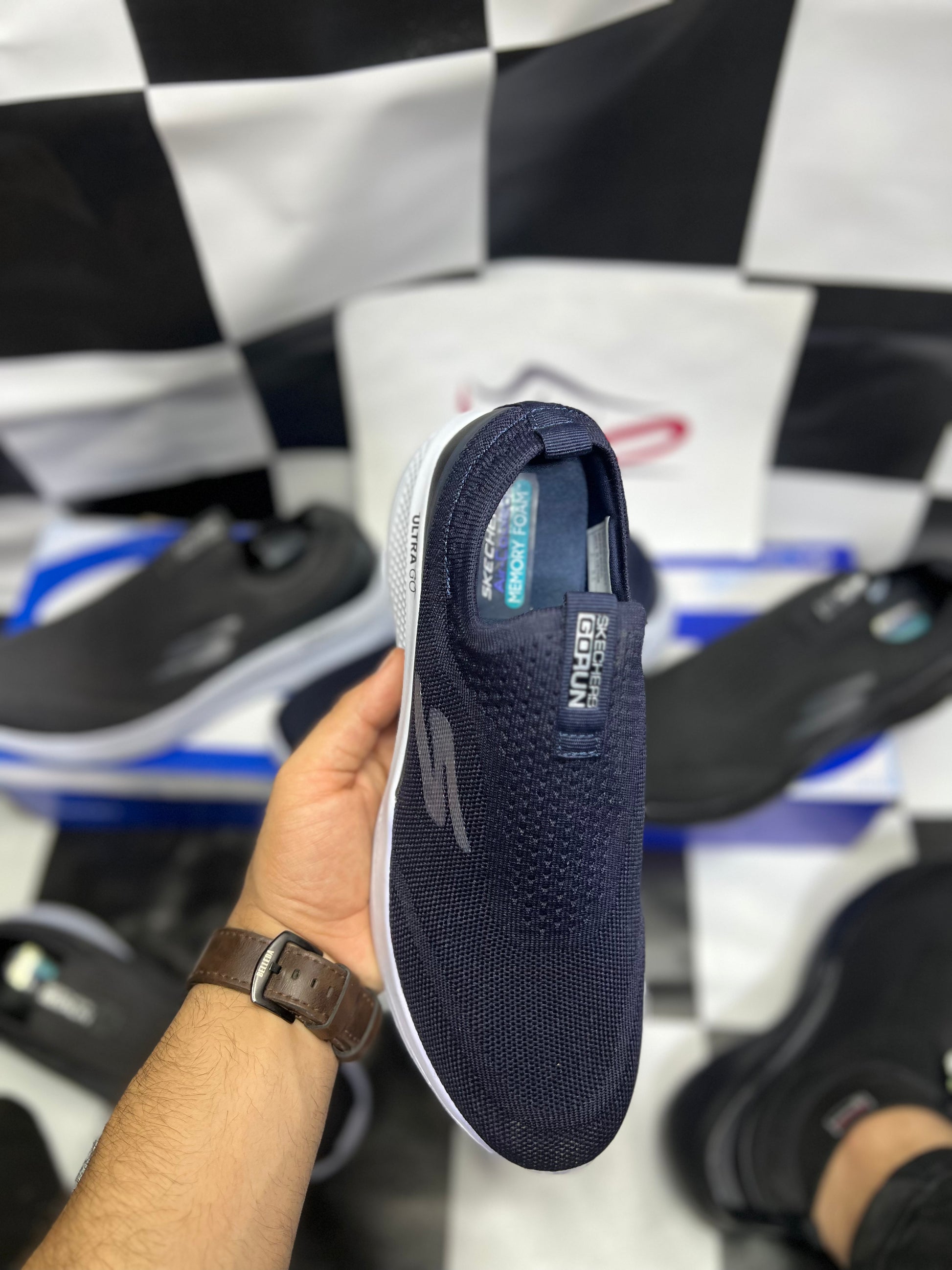 Skechers go run memory foam sales